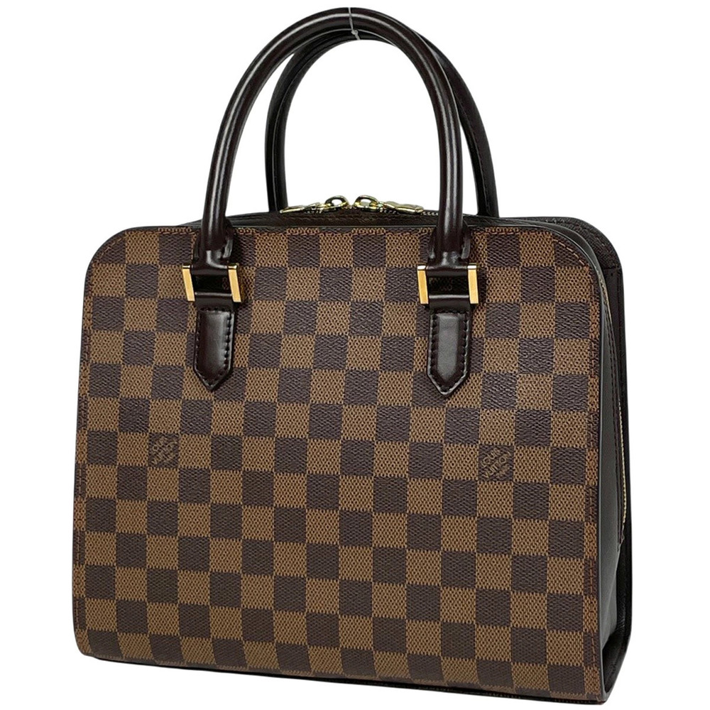 Louis Vuitton Triana Handbag Damier Brown